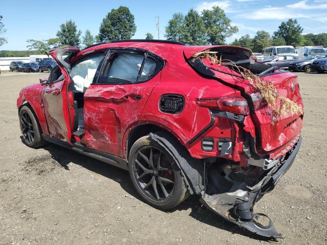 ZASPAKBN3K7C67196 - 2019 ALFA ROMEO STELVIO TI RED photo 2
