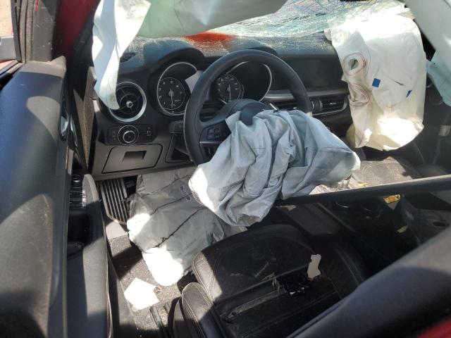 ZASPAKBN3K7C67196 - 2019 ALFA ROMEO STELVIO TI RED photo 8