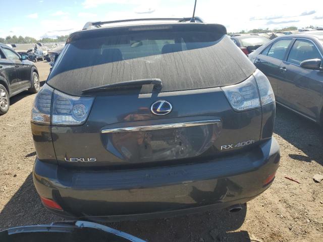 JTJHW31UX82853944 - 2008 LEXUS RX 400H BLACK photo 6