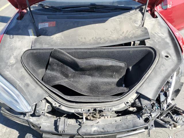 5YJSA1E13GF148930 - 2016 TESLA MODEL S Qırmızı foto 11
