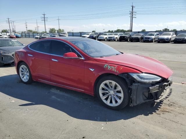 5YJSA1E13GF148930 - 2016 TESLA MODEL S Qırmızı foto 4