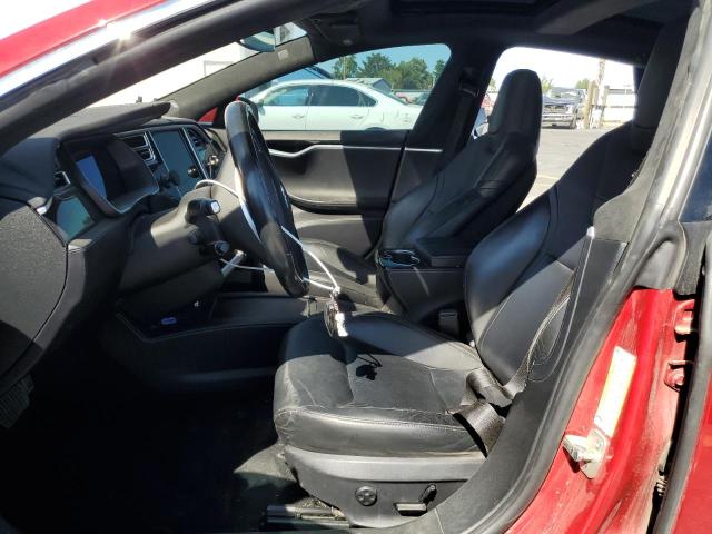 5YJSA1E13GF148930 - 2016 TESLA MODEL S Qırmızı foto 7