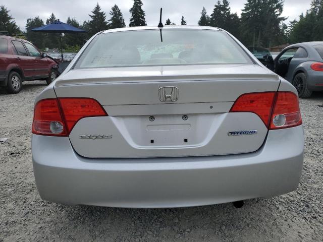 JHMFA36216S029830 - 2006 HONDA CIVIC HYBRID Gümüş foto 6