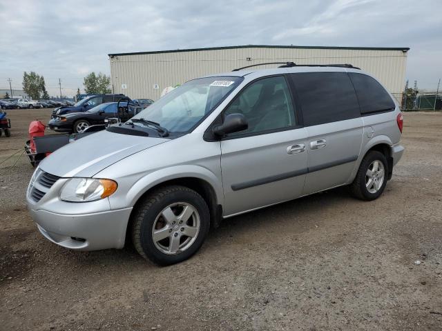 1D4GP45R07B224119 - 2007 DODGE CARAVAN SXT SILVER photo 1