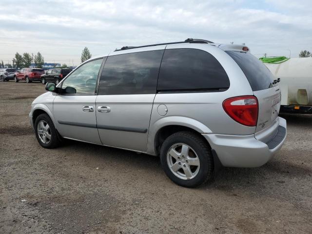 1D4GP45R07B224119 - 2007 DODGE CARAVAN SXT SILVER photo 2