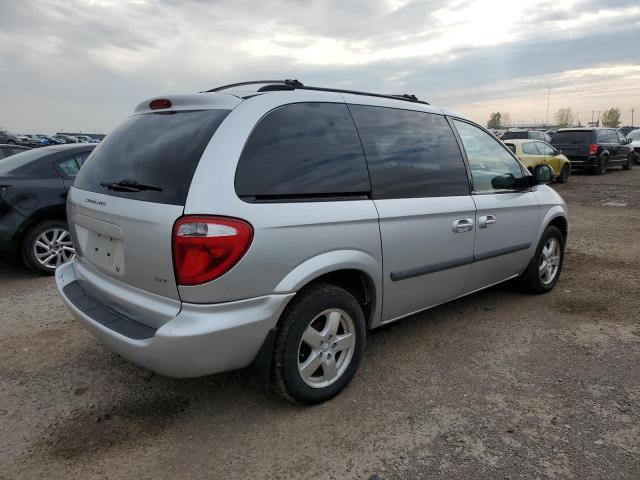 1D4GP45R07B224119 - 2007 DODGE CARAVAN SXT SILVER photo 3