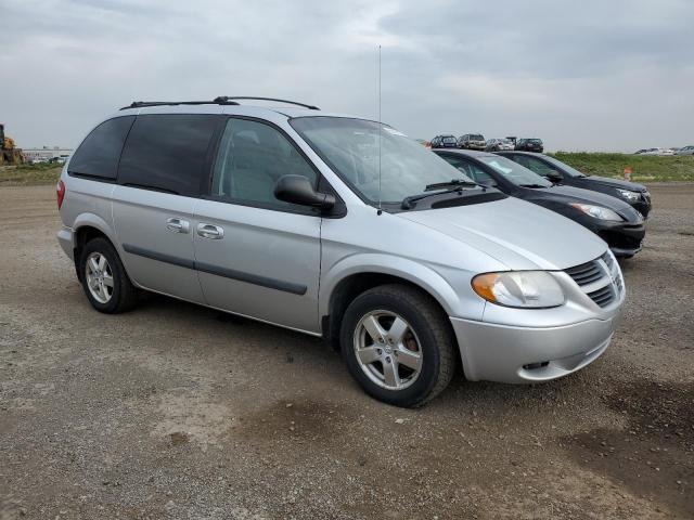 1D4GP45R07B224119 - 2007 DODGE CARAVAN SXT SILVER photo 4