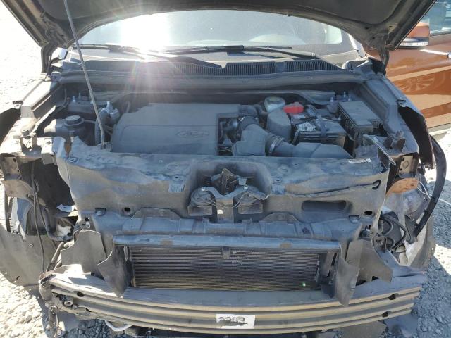 1FM5K8F82HGC68784 - 2017 FORD EXPLORER LIMITED 橙色 照片 12