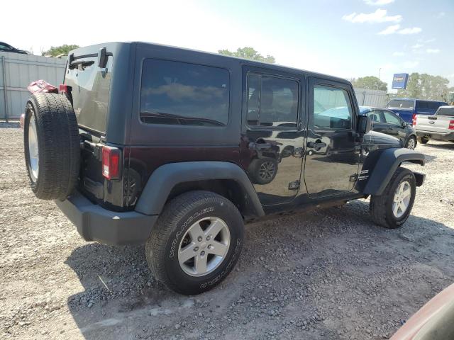 1C4BJWDG7EL115331 - 2014 JEEP WRANGLER U SPORT BLACK photo 3