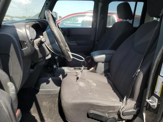 1C4BJWDG7EL115331 - 2014 JEEP WRANGLER U SPORT BLACK photo 7
