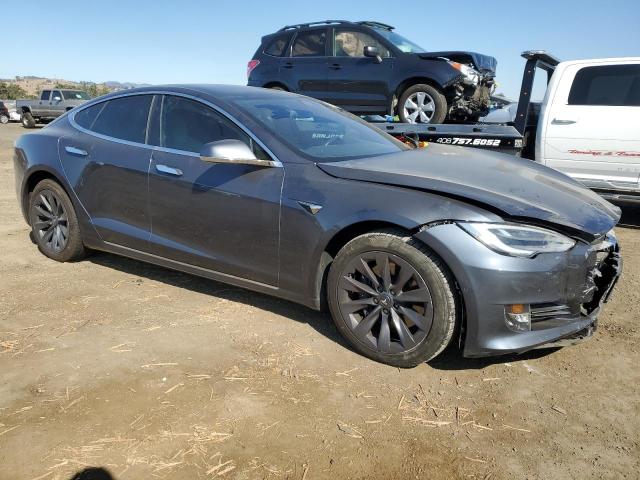 5YJSA1E24LF363493 - 2020 TESLA MODEL S BLUE photo 4