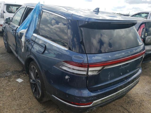 5LM5J7XC5LGL16512 - 2020 LINCOLN AVIATOR RESERVE BLUE photo 3