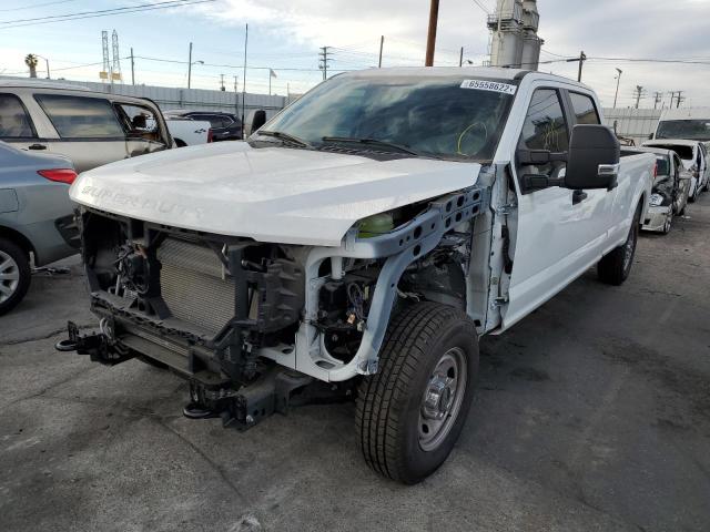 1FT7W2A66NED00258 - 2022 FORD F250 SUPER DUTY WHITE photo 2