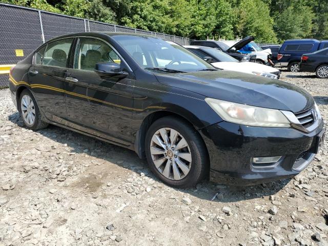 1HGCR3F83DA030144 - 2013 HONDA ACCORD EXL BLACK photo 4