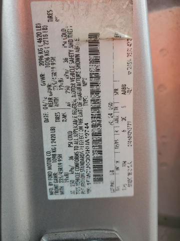 1FMCU0GD6HUA19744 - 2017 FORD ESCAPE SE SILVER photo 12