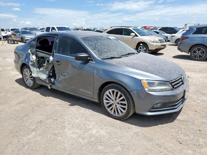 3VWD07AJ1FM413243 - 2015 VOLKSWAGEN JETTA SE ნაცრისფერი ფოტო 4