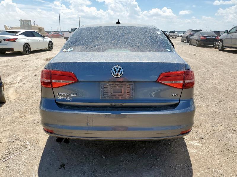 3VWD07AJ1FM413243 - 2015 VOLKSWAGEN JETTA SE ნაცრისფერი ფოტო 6