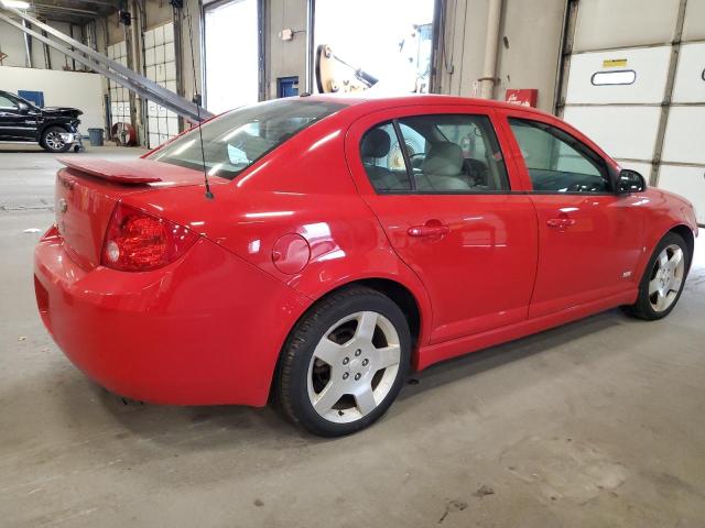 1G1AM58B577330786 - 2007 CHEVROLET COBALT SS RED photo 3