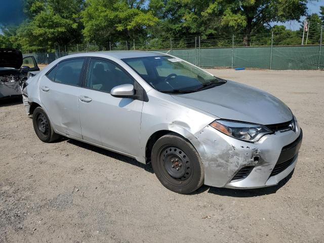 5YFBURHE5GP433721 - 2016 TOYOTA COROLLA L Srebrny zdjęcie 4
