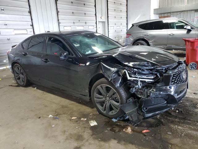 19UUB6F5XNA002150 - 2022 ACURA TLX TECH A BLACK photo 4