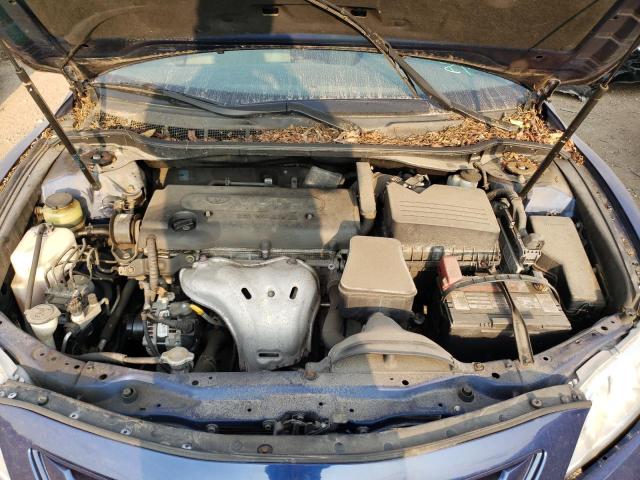 4T4BE46K89R116385 - 2009 TOYOTA CAMRY BASE BLUE photo 11