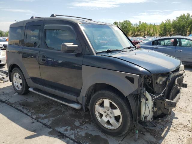 5J6YH28514L019503 - 2004 HONDA ELEMENT EX BLACK photo 4