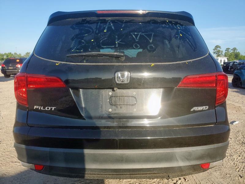 5FNYF6H50JB039016 - 2018 HONDA PILOT EXL 黑色 照片 6