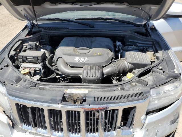 1C4RJFAG8CC267232 - 2012 JEEP GRAND CHER LAREDO SILVER photo 12