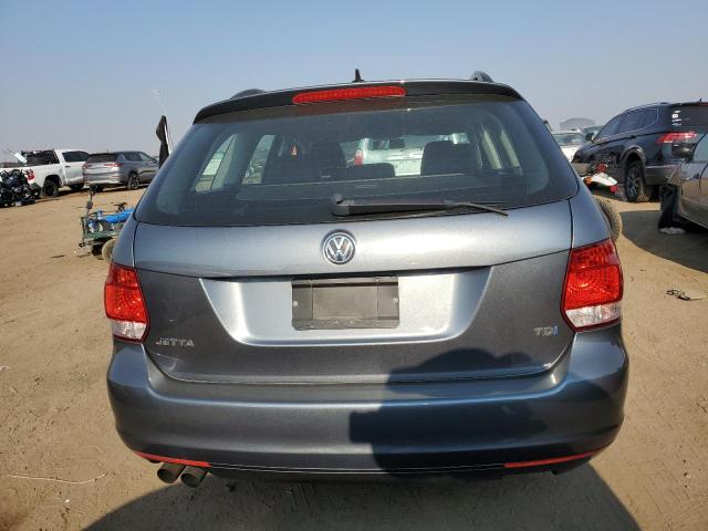 3VWPL7AJ5DM633230 - 2013 VOLKSWAGEN JETTA TDI GRAY photo 6