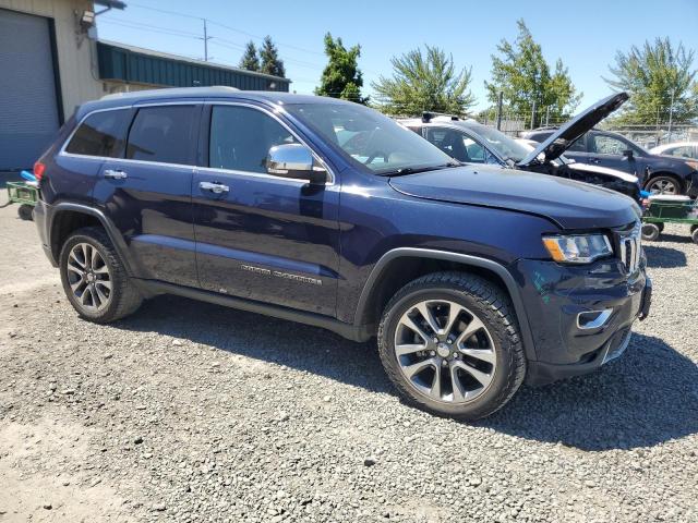 1C4RJFBG1JC435224 - 2018 JEEP GRAND CHER LIMITED Көк фото 4