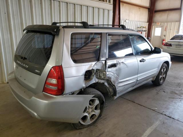 JF1SG65614H748998 - 2004 SUBARU FORESTER 2.5XS Արծաթագույն լուսանկար 3