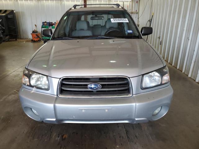 JF1SG65614H748998 - 2004 SUBARU FORESTER 2.5XS Արծաթագույն լուսանկար 5