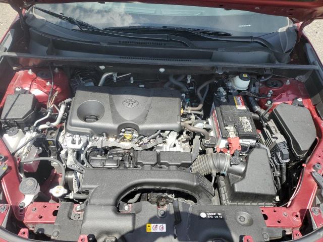 JTMW1RFV3MD066264 - 2021 TOYOTA RAV4 XLE RED photo 12