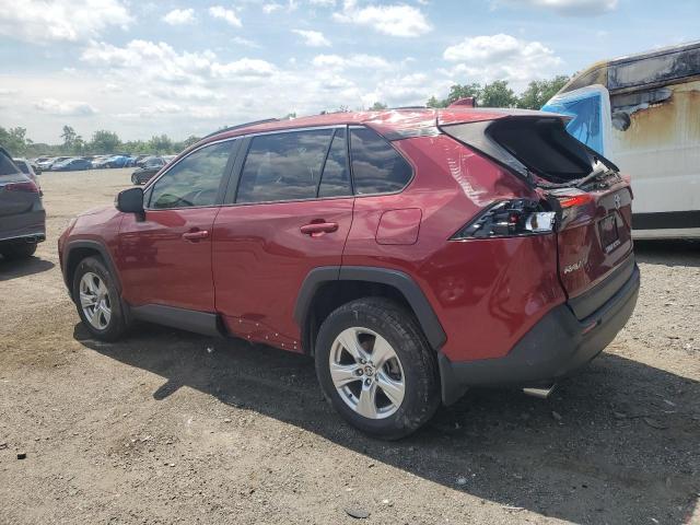 JTMW1RFV3MD066264 - 2021 TOYOTA RAV4 XLE RED photo 2