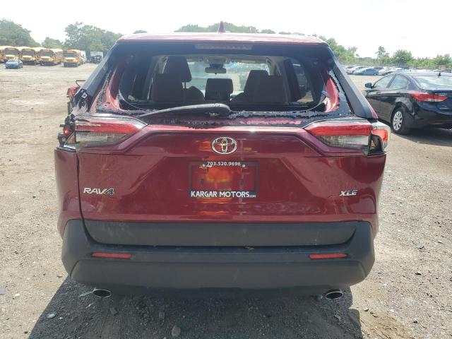 JTMW1RFV3MD066264 - 2021 TOYOTA RAV4 XLE RED photo 6