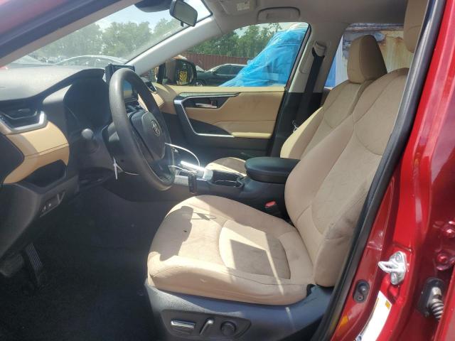 JTMW1RFV3MD066264 - 2021 TOYOTA RAV4 XLE RED photo 7
