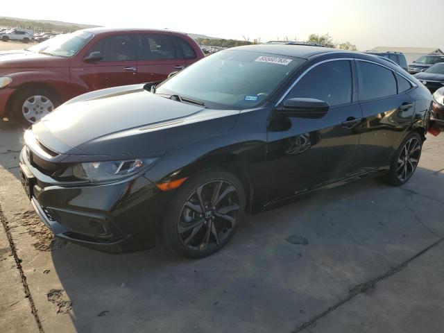 2HGFC2F82LH510863 - 2020 HONDA CIVIC SPORT 黑色 照片 1
