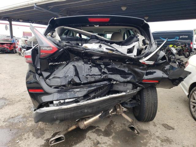 5N1AZ2BJXPC140928 - 2023 NISSAN MURANO SV BLACK photo 6