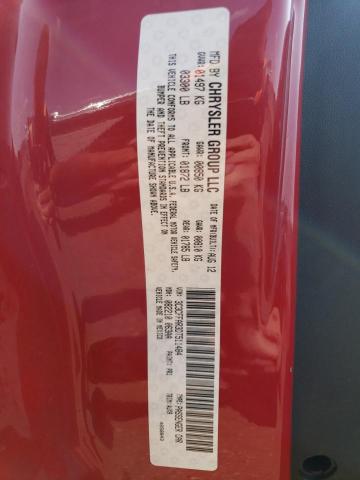 3C3CFFAR3DT511484 - 2013 FIAT 500 POP RED photo 12