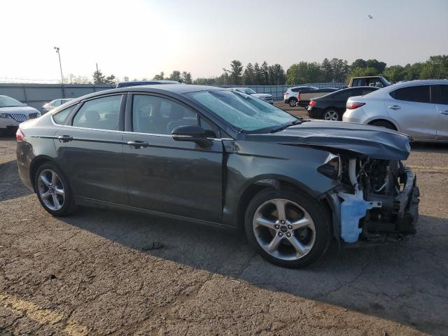 3FA6P0H93FR166410 - 2015 FORD FUSION SE CHARCOAL photo 4