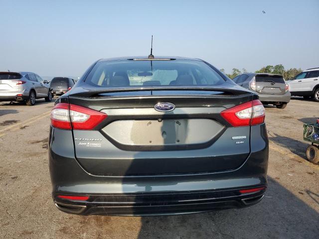 3FA6P0H93FR166410 - 2015 FORD FUSION SE CHARCOAL photo 6