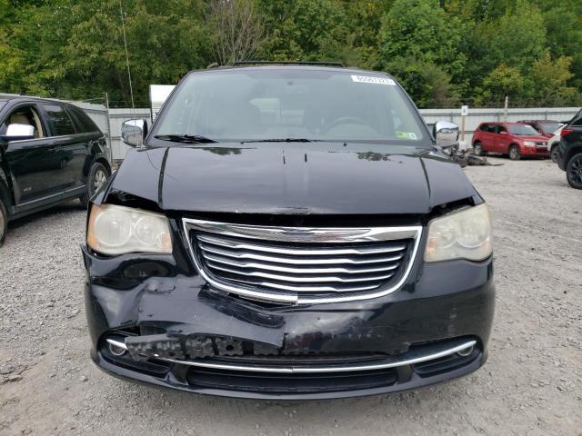 2C4RC1CG0CR327604 - 2012 CHRYSLER TOWN & COU TOURING L BLACK photo 5