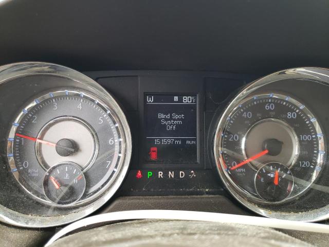 2C4RC1CG0CR327604 - 2012 CHRYSLER TOWN & COU TOURING L BLACK photo 9