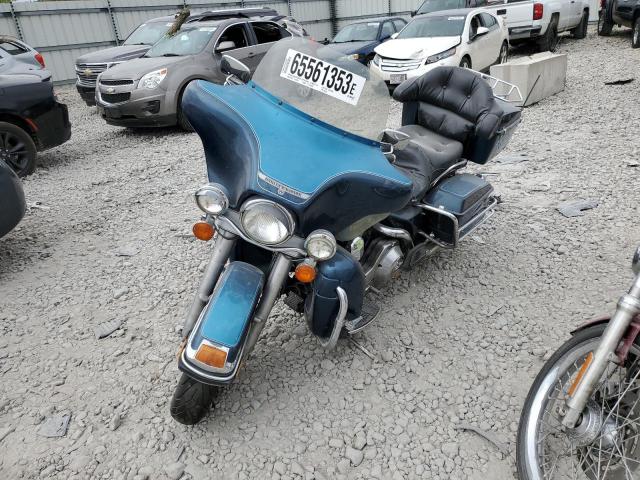 1HD1DJL16MY509163 - 1991 HARLEY-DAVIDSON FLHT CLASSIC BLUE photo 2