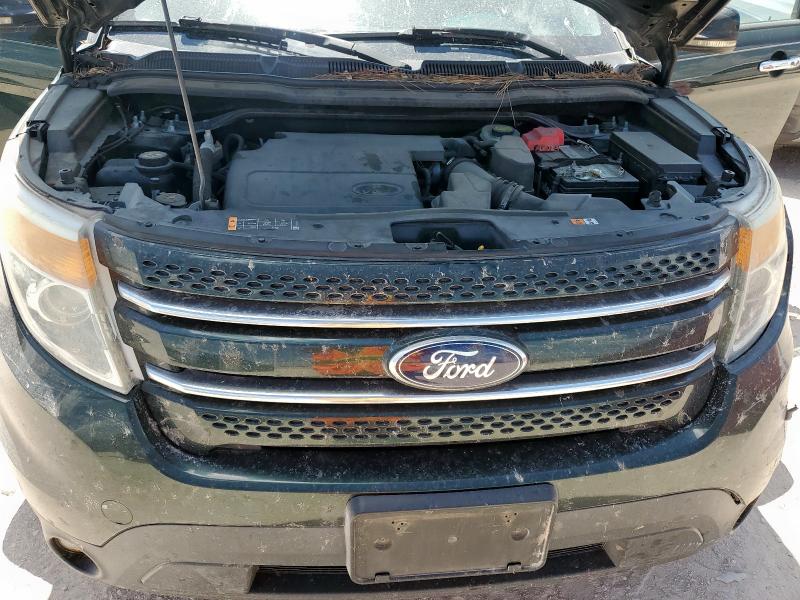 1FM5K8F82DGA75223 - 2013 FORD EXPLORER LIMITED GREEN photo 12