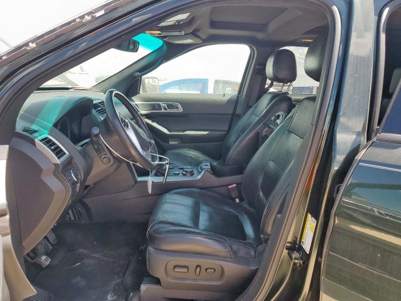 1FM5K8F82DGA75223 - 2013 FORD EXPLORER LIMITED GREEN photo 7