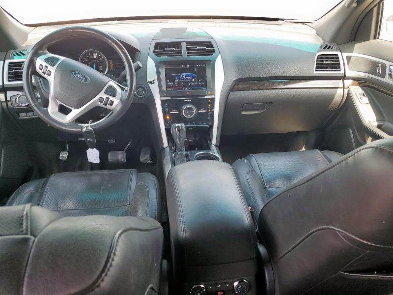 1FM5K8F82DGA75223 - 2013 FORD EXPLORER LIMITED GREEN photo 8