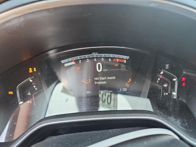 7FARW1H58KE019612 - 2019 HONDA CR-V EX SILVER photo 9