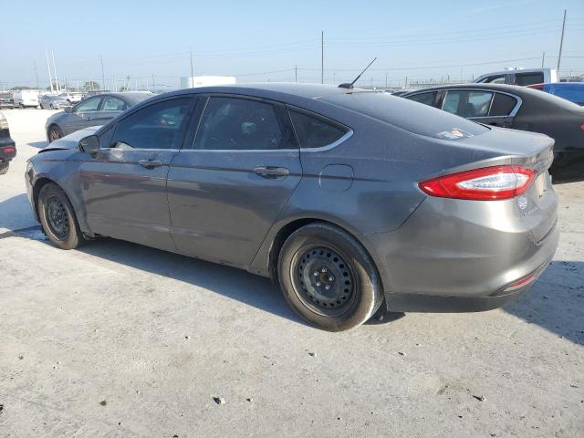 1FA6P0G70E5363925 - 2014 FORD FUSION S GRAY photo 2