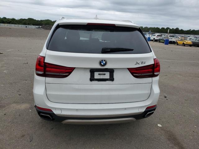 5UXKR0C56J0X89163 - 2018 BMW X5 XDRIVE35I WHITE photo 6